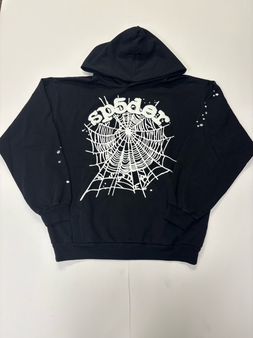 Black Sp5der OG Web Hoodie